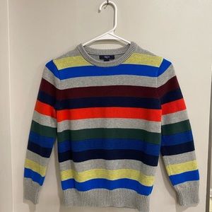 Gap Boys Striped Sweater (Medium), Multi-Color, 100% Cotton